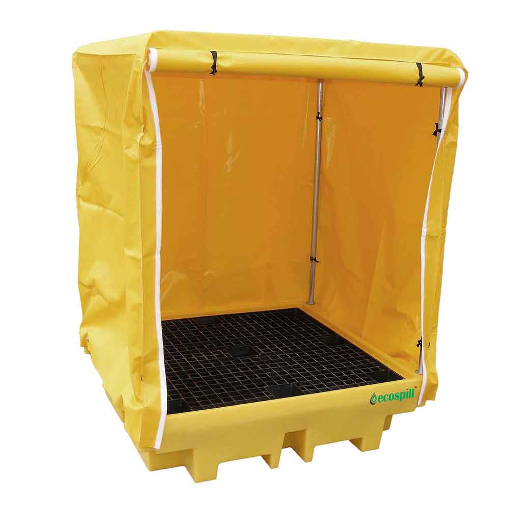 4 DRUM SOFT-TOP SPILL PALLET