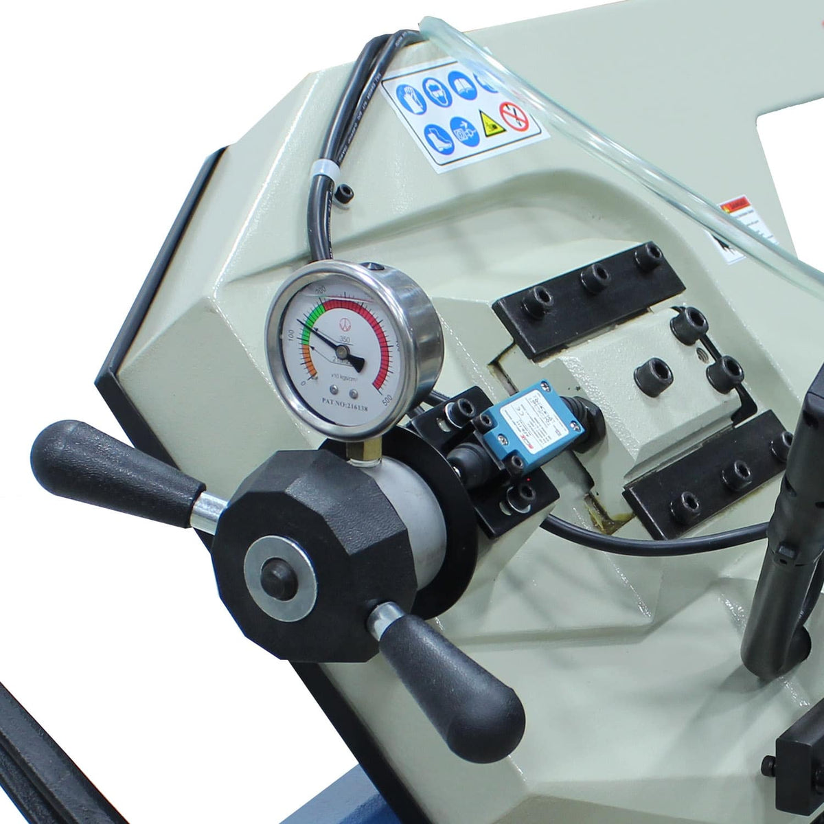 Baileigh BS-350M Dual Mitering Bandsaw 240V - image 2