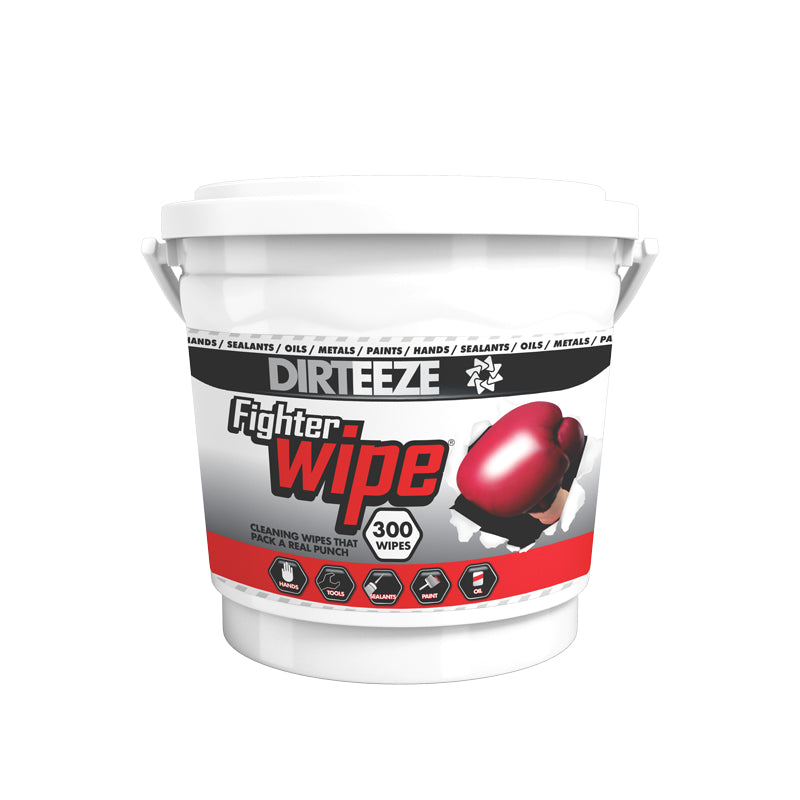 Fighter Multipurpose Trade Wipes Bucket of 300 20cm x 20cm