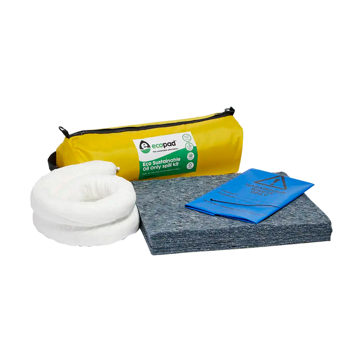 Eco Sustainable 20L Oil Only Spill Response Kit in Vinyl Holdall