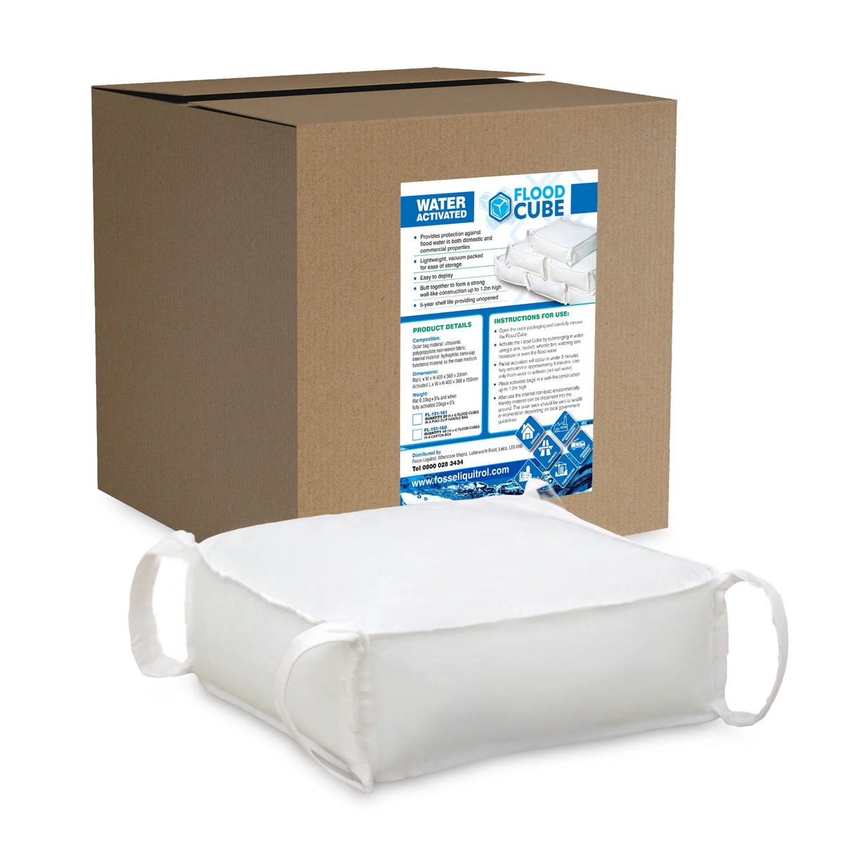 Flood Cube Box of 40