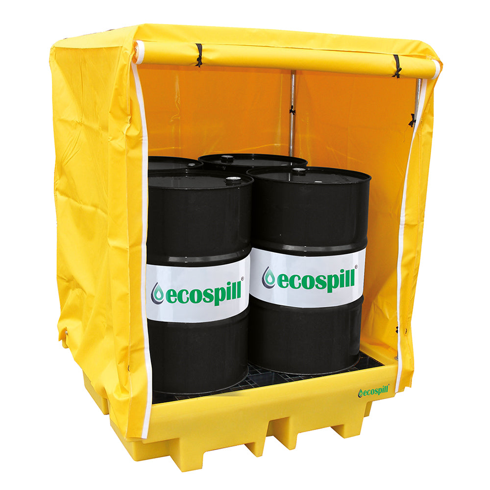 4 DRUM SOFT-TOP SPILL PALLET