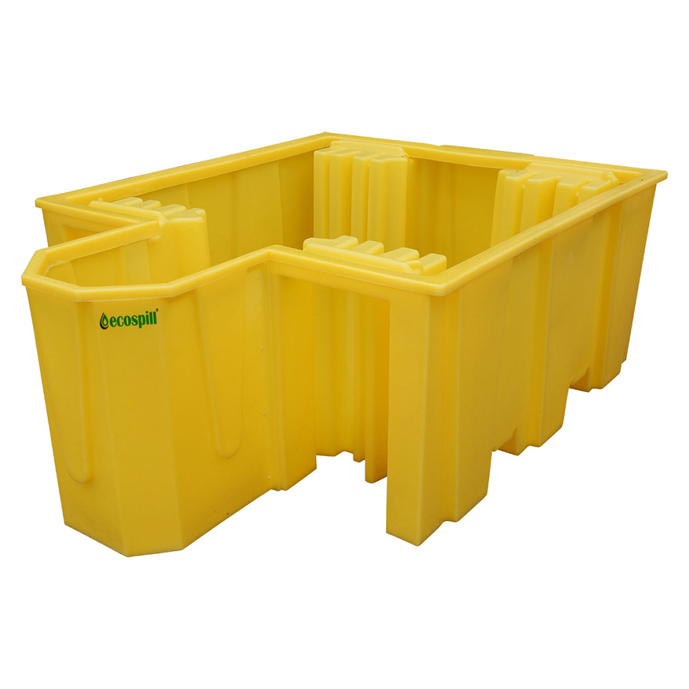 Single IBC Spill Pallet & integ'd dispr