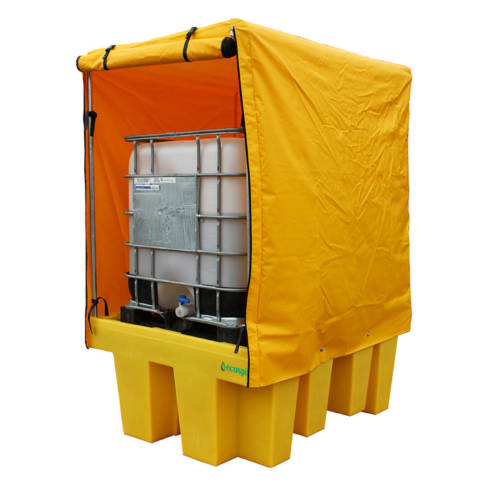 Single IBC Soft-top Spill Pallet