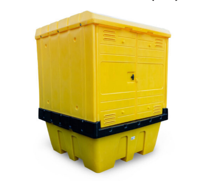 Single IBC Hardcover Spill Pallet 2265mm (H) x 1775mm (W) x 1770mm (D)