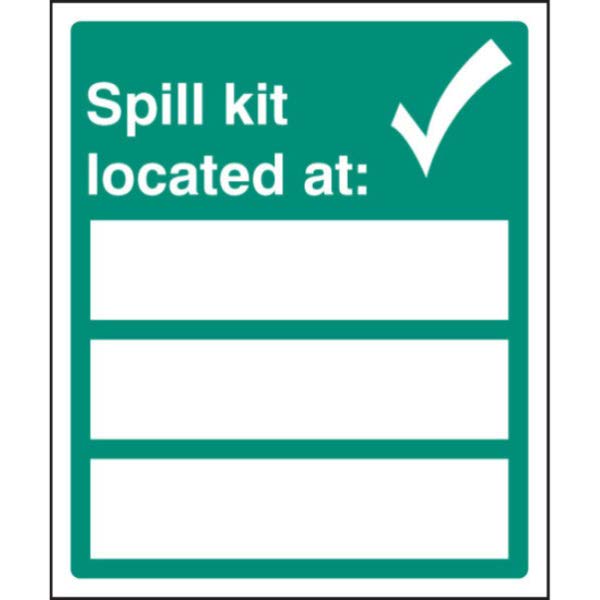 Spill Kit Located At RP 300mm x 250mm