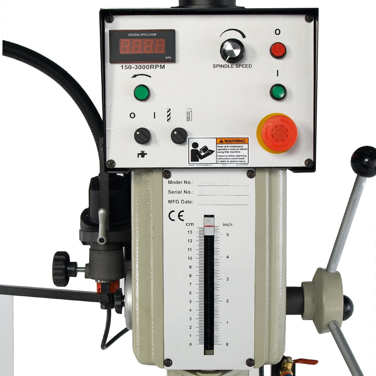 Baileigh DP-1000VS Variable Speed Drill Press - image 3