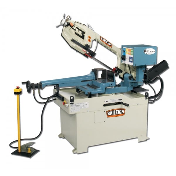 Baileigh BS-350SA Dual Mitering Semi-Automatic Bandsaw 400v 3ph